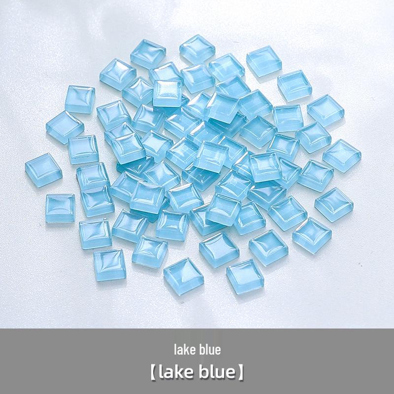 1cm Crystal Glass Colored Stones Mosaic DIY Kit for Kids