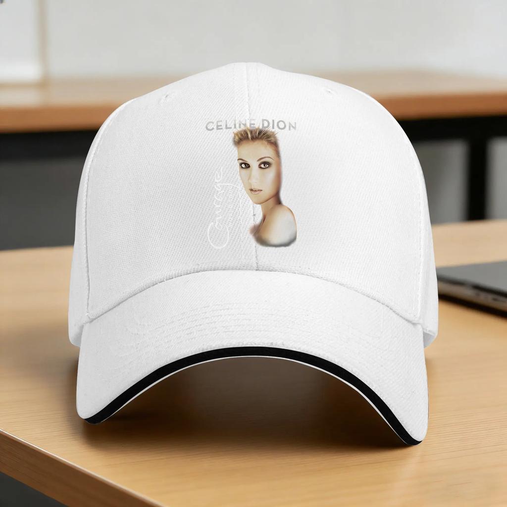 Celine Dion Baseballkappe Mode Trucker-Hut Sommer Damen Herren Kpop Rock Baseballkappen