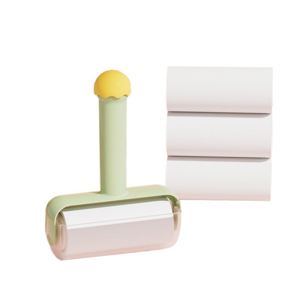 Tearable Roll Paper Hair Removal Roller Portable Design Cleaning Brush  Clothes Cleaning