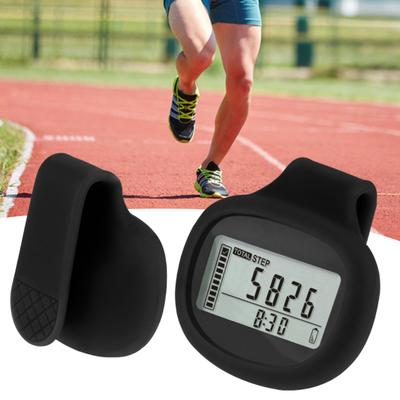 Yousheng 3D Pedometer for Walking Simple Step Counter with Digital Display Accurate Clip Step Tracker for Men Women Kids Seniors