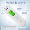 Rechargeable Skin Analyzer LCD Digital Oil Tester Tool Skin Hydration Monitor  Moisture Level Check