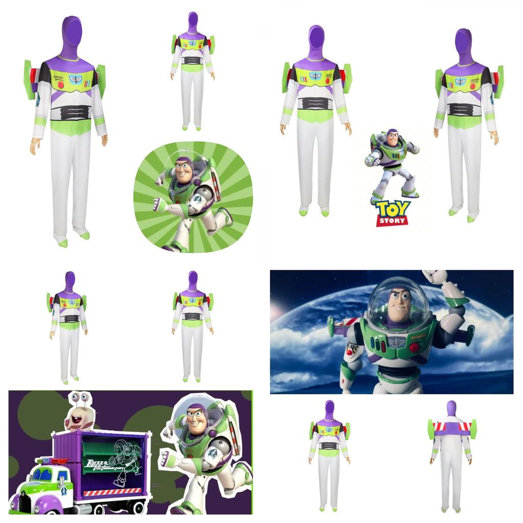 Cosplay Costume Of Buzz Lightyear From Toy Story Funny Style Suitable For Game Animation Role Play