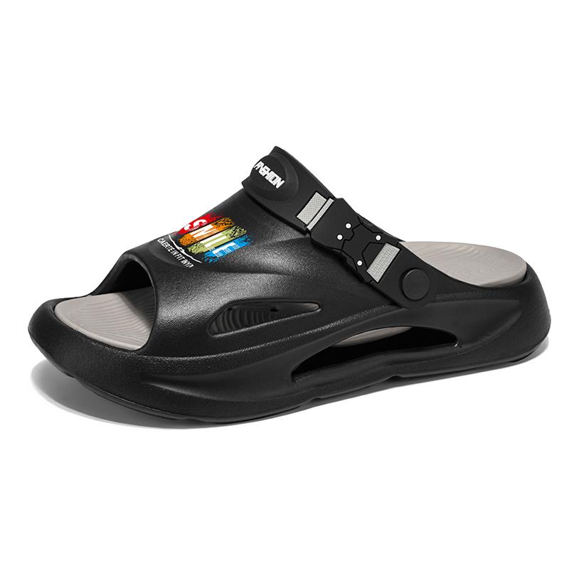 Fashion Clogs Men Sandals Lightweight Breathable Slip-On Sandals Non-Slip Water Shoes for Summer Beach Sandals