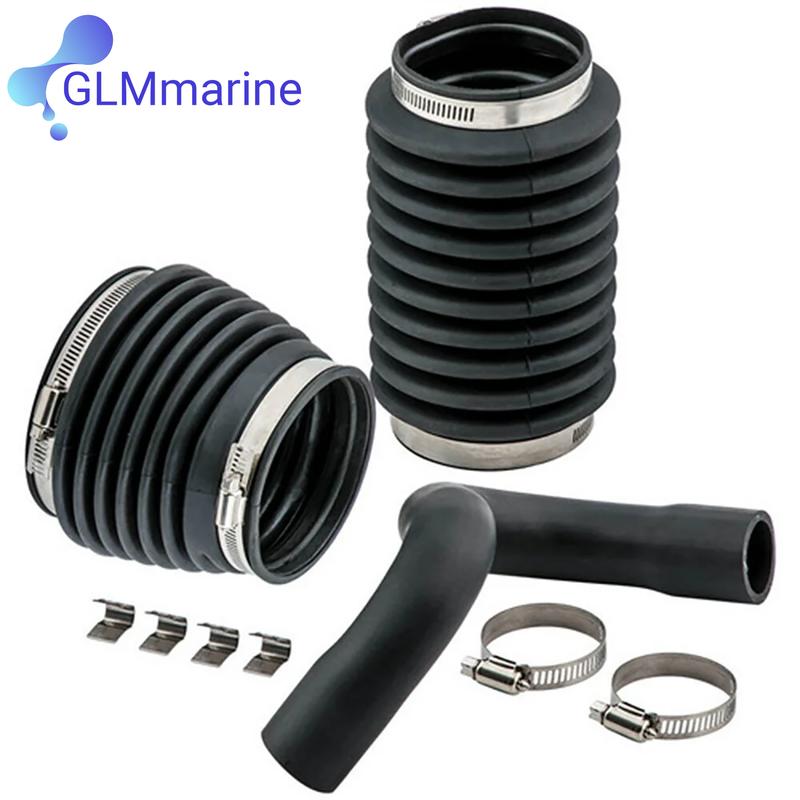 U-Joint Exhaust Hose Bellows Kit 875822 For Volvo Penta Stern Drives AQ DP PT DP DPX SP Replace 876294 876631 876632 875848 Bellows Kit