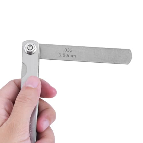 Guitar Feeler Gauge Set, Stainless Steel Guitar Gauges, Luthier Gauges for Electric and Acoustic Guitars, Playing Accessories