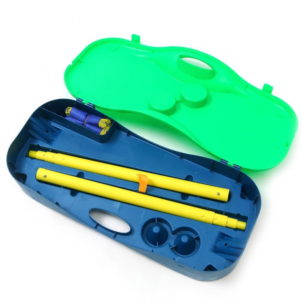 3 In1 Portable Tennis Volleyball Net Foldable Badminton Mesh Stand Outdoor Badminton Set