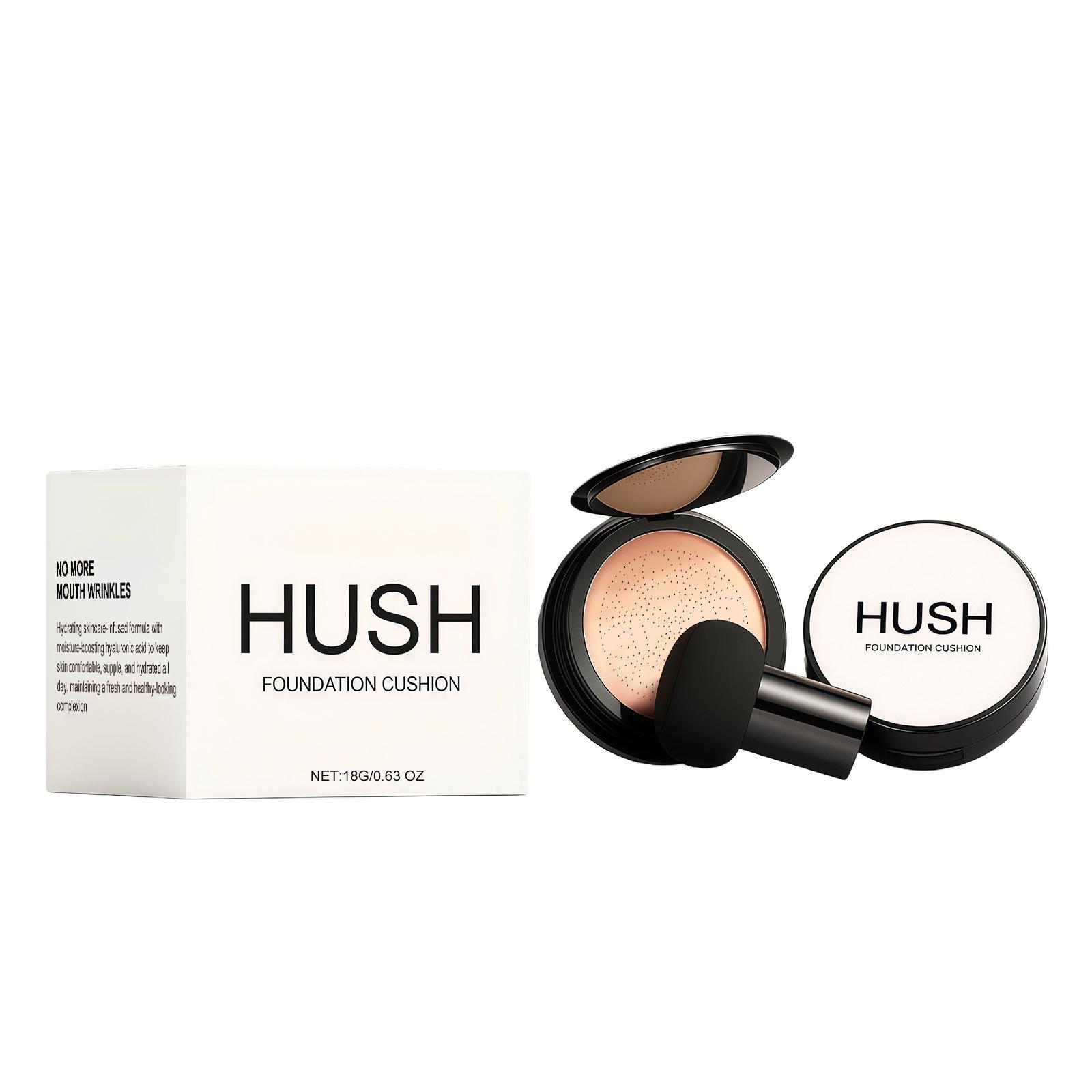 Brightening Pore-Refining Cushion Foundation: Lightweight, Even Coverage for Flawless Bare-Skin Beauty. 18g with Mushroom Puff