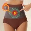 Mutandine Calde Senza Cuciture a Vita Alta Modellanti Pancia Post-Partum Shapewear Taglie Forti con Cintura Solleva Fianchi Biancheria Intima Antiscivolo