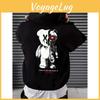 Print Bear Pullovers Machine Cartoon Men Cartoons Creative Hoodie Oversize Clothing Autumn Winter Male Hoody