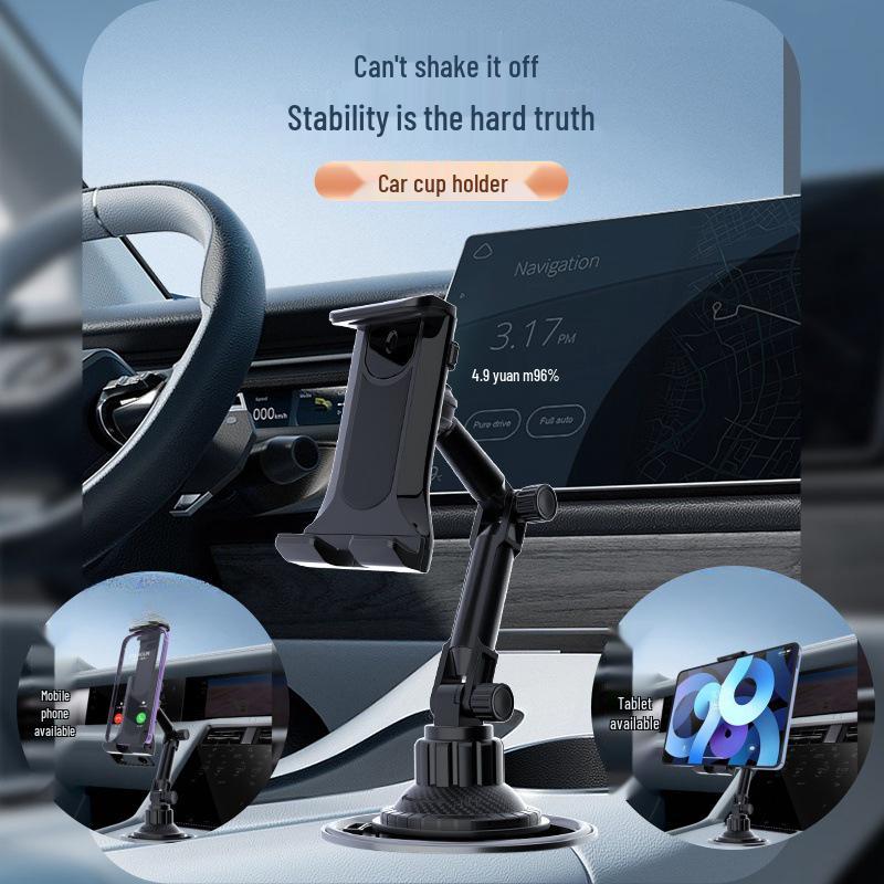 Drehbare Magnetische Handyhalterung für Auto-Becherhalter mit Magsafe-Kompatibilität