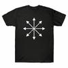Short Symbol Magic Chaos Occult Sleeve T-Shirt T-Shirt Men's Unisex T-Shirt