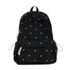 Mochila escolar japonesa de alto valor, fresca y dulce, mochila simple y linda, corazón de niña, mochila de gran capacidad, mochila de viaje escolar