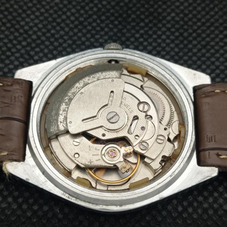USED VINTAGE SEIKO 5 AUTOMATIC 6309A JAPAN MENS D/D BROWN WATCH 608i-a316860-2 SKU608i-a316860