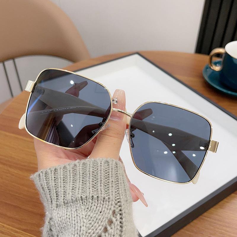 JYL TS Cat Eye Sunglasses Women UV Protection Leopard Frame YH9333 A-5827