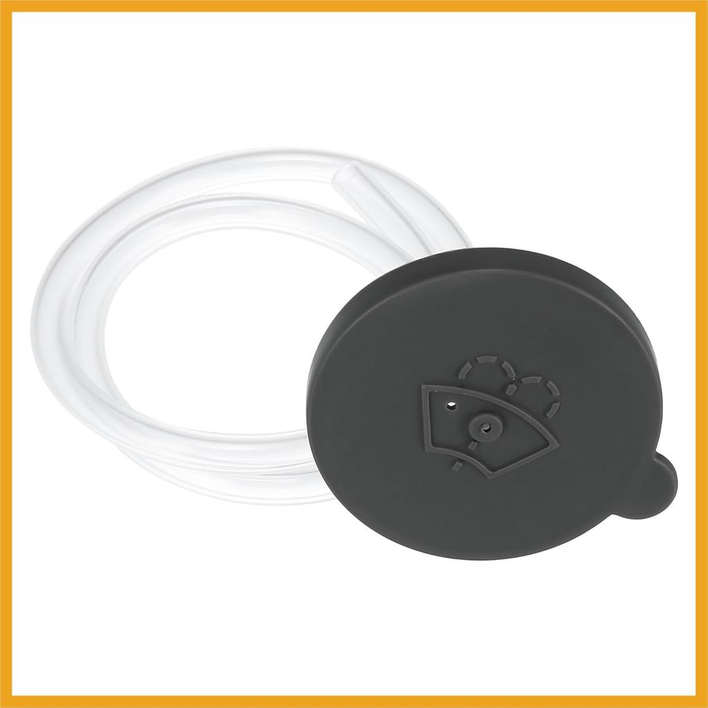 B8913-JG000 Gray Windshield Wiper Washer Fluid Reservoir Tank Bottle Cap Cover for Nissan Rogue 2008-2013 Replacement
