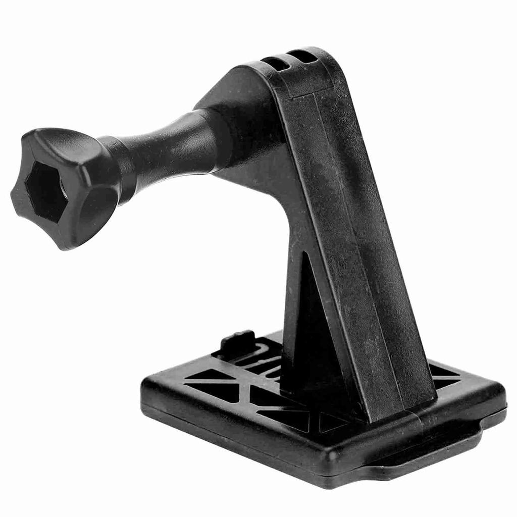 Lightweight Nylon Portable Helmet Adapter Base Fixed Mount for Camera (Black)