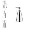 Stainless Steel Soap Dispenser Pump With Hand Press For Bathroom Storage