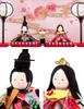 Hina Doll Ryukodo Crepe Compact Hina Doll Case Decoration Ten People Decoration Candy Red Rhinestone Acrylic Case Water Cherry Color 2.Flowing