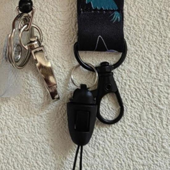 סט 1 מחזיק תג דו צדדי עם הדפס דינוזאורים עם קליפס נגלל נשלף שרוך תלייה מחזיק תעודת משרד