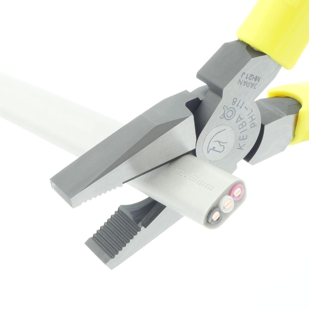 Maruto Hasegawa Kousakusho Keiba High Leverage Pliers, 200mm, PHL-118