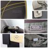 Prada 2000 FW Archive Y2K 2000 1990s 00s Bowling Bag Mini Boston Handbag Chocolate Brown Mustard Yellow Stitching Genuine Leather