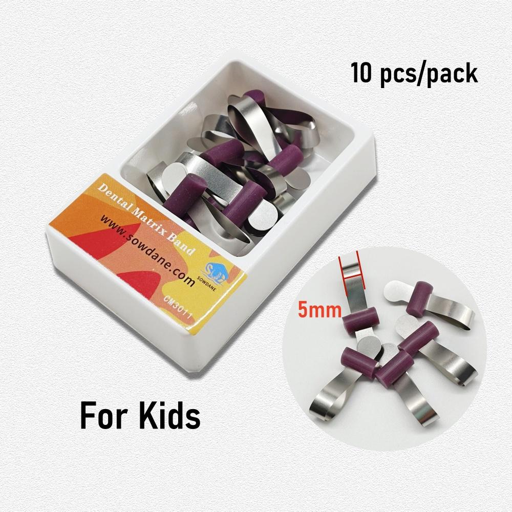 Dental Teeth Whitening Retainer Ring Metal Matrice Dental Bands Retainerless Automatrix Metal Matrices with Locker
