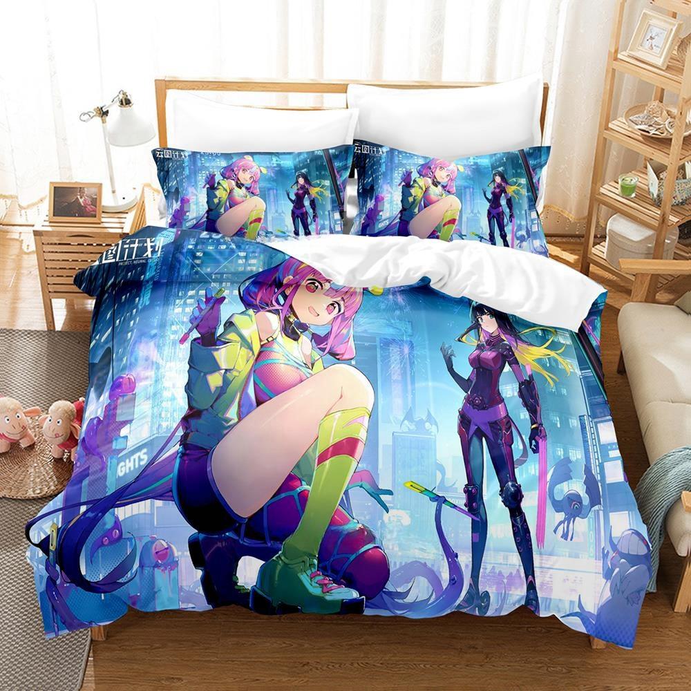 New Game Girls' Frontline: Neural Cloud Bedding Set Single Twin Full Queen King Size Bed Set Adult Kid Bedroom Duvet cover Sets