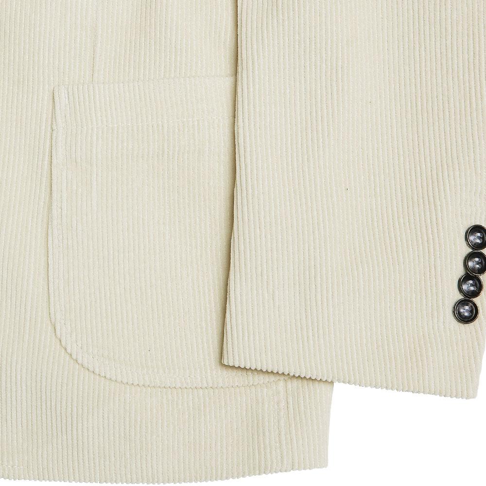 Sortie 410 Corduroy Washed Jacket (Ivory)