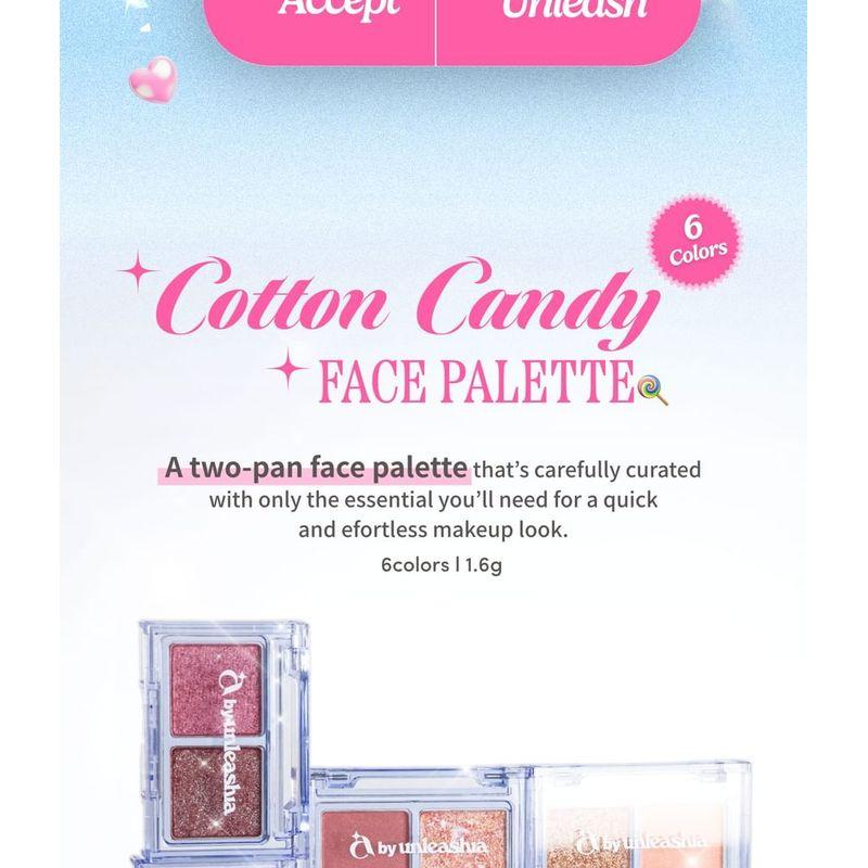 UNLEASHIA - A by Unleashia Cotton Candy Face Palette - 6 Types