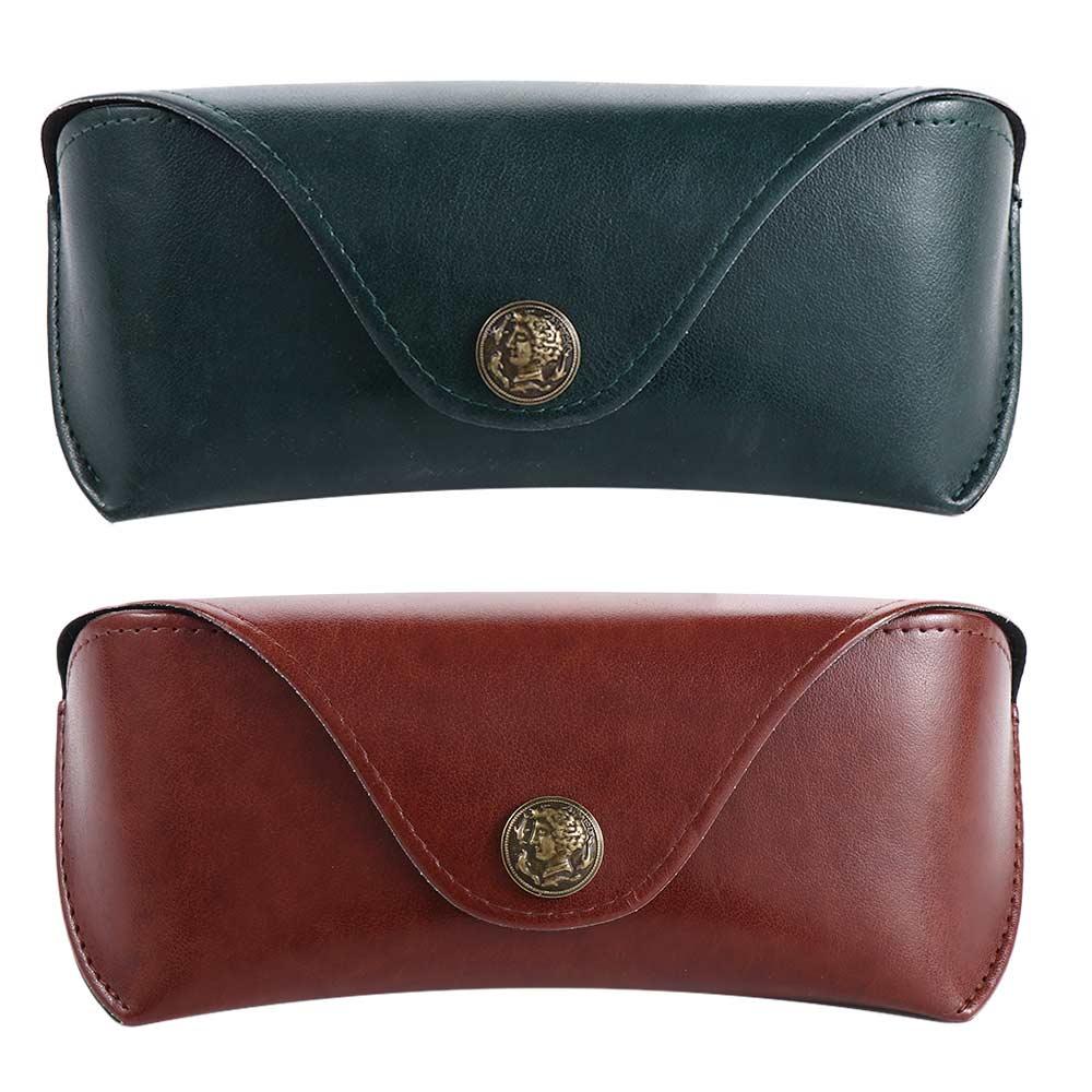Box Glasses Box Leather Glasses Case Eyewear Protector Case Sunglasses Pouch Eye Glasses Holder