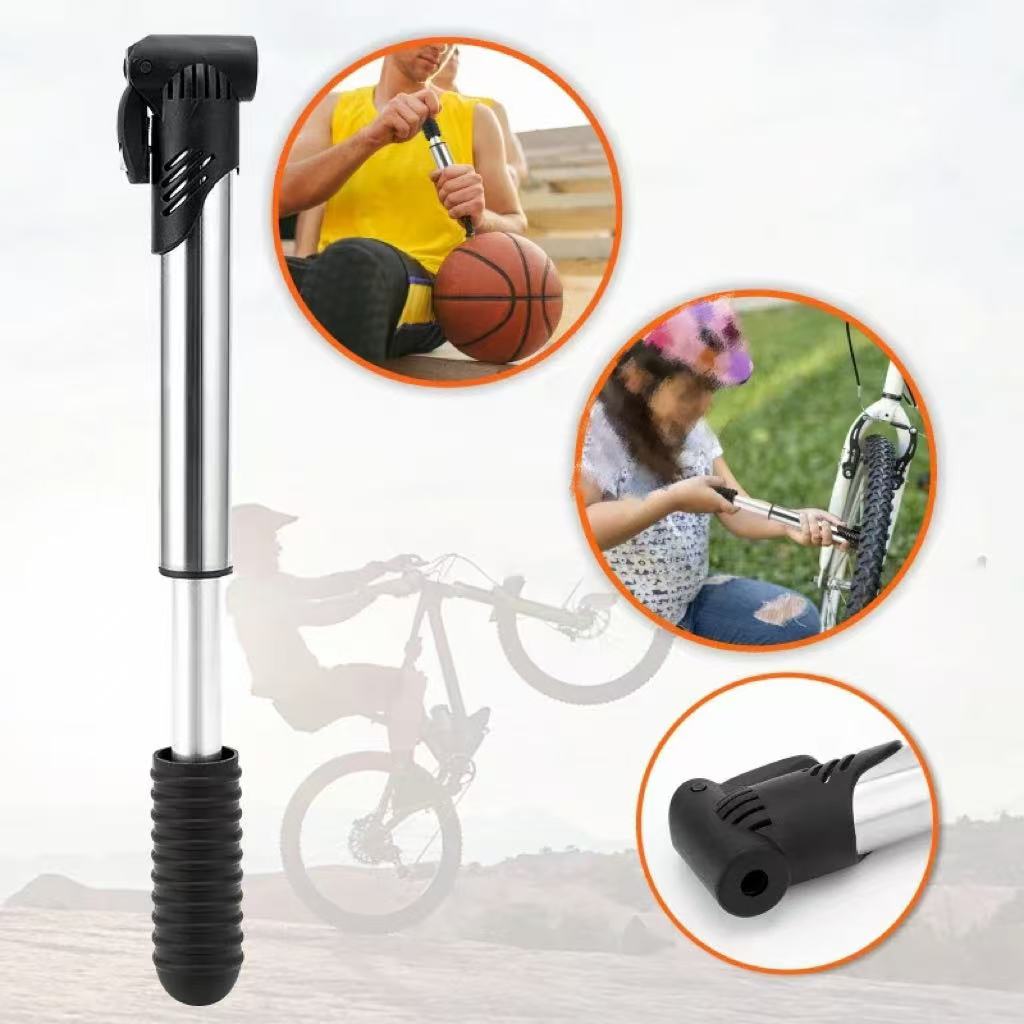 Bicycle Inflator Portable Mini Inflator Basketball Football Inflator Equipment Accessories
