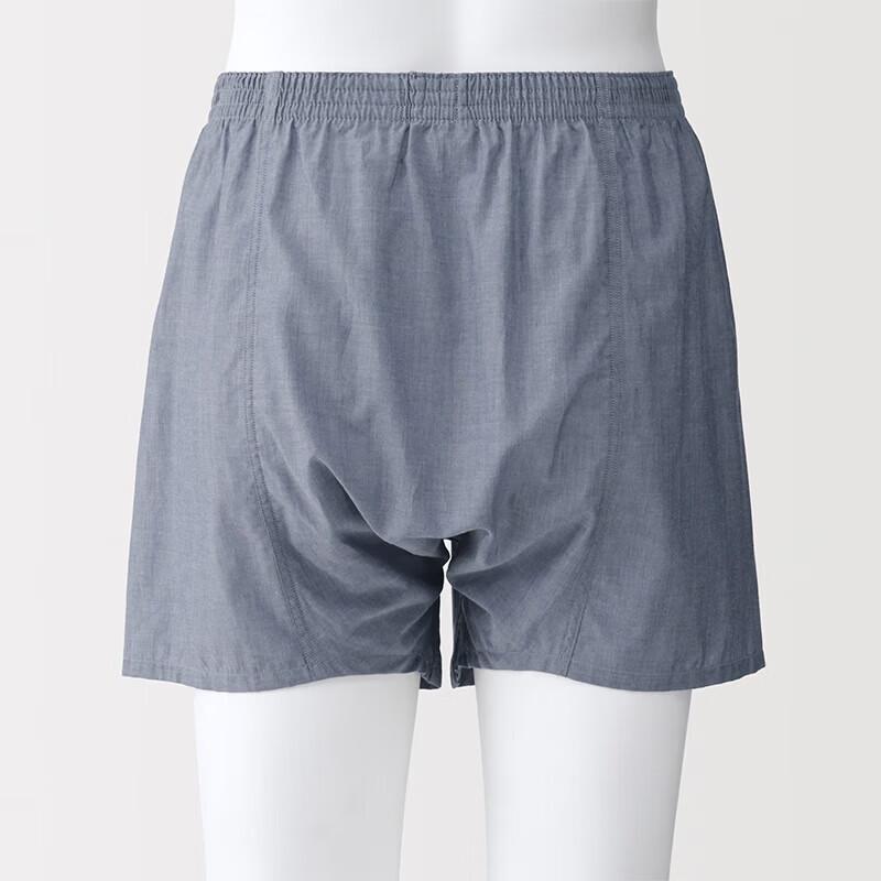 MUJI Lyocell Men's Front-Opening Boxer Briefs