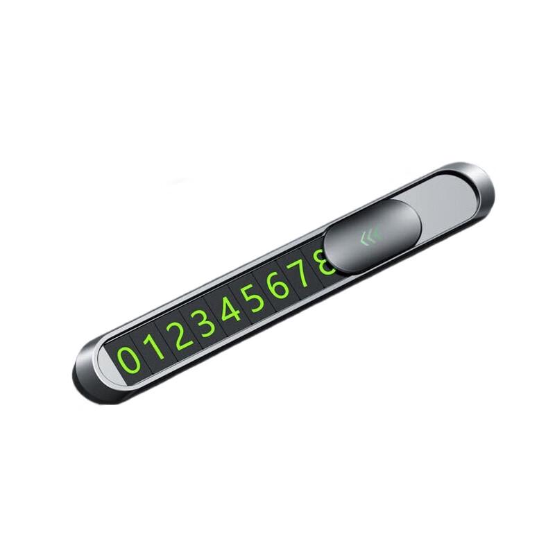 

LINGCHEN Zinc Alloy Temporary Parking Number Plate