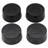 Musiclily Speed Metric for LP Les Paul Electric Numbers Knobs, Standard, Guitars, Black/Gold (4 Pieces)