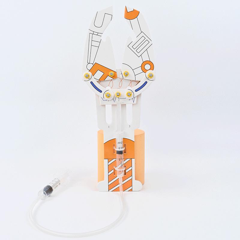 KT Board DIY Hydraulic Manipulator Kit - Educational Science Project & Teaching Aid