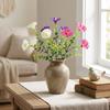 UV Resistant Artificial Morning Glory Flowers Lifelike Simulation Silk Flower  Outdoor