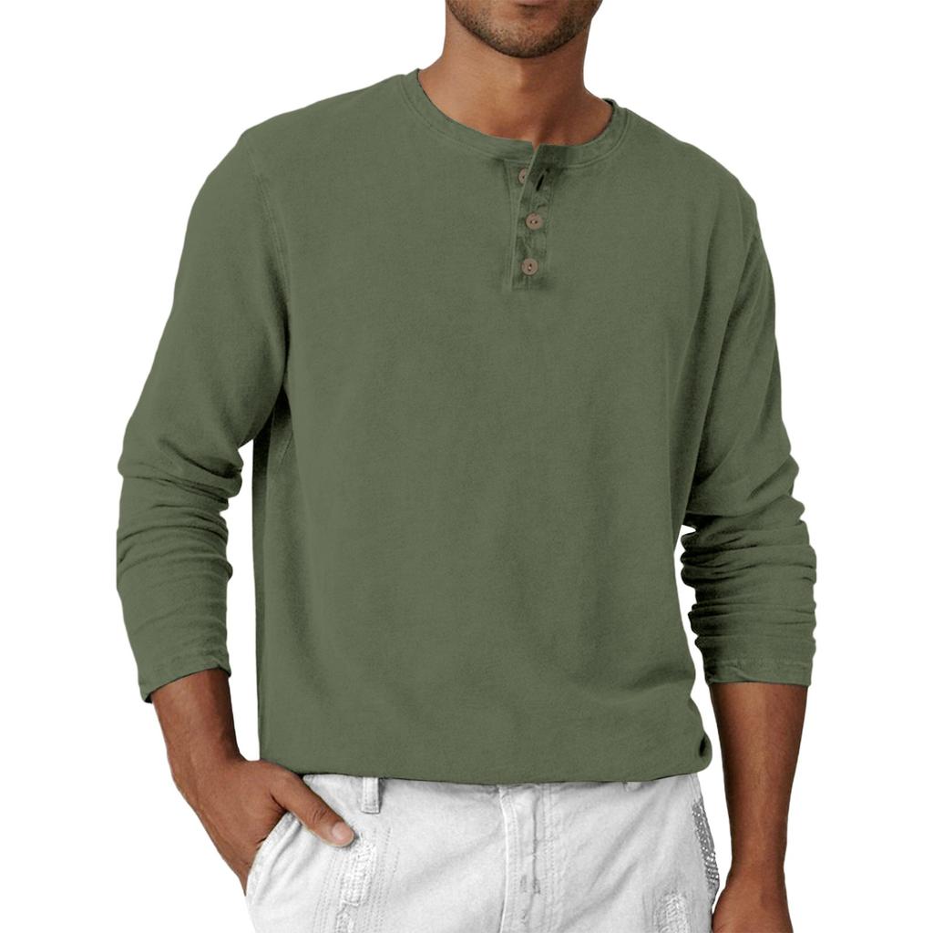 Men's Loose Casual  Long-sleeved Lapel Zip-up Hoodie