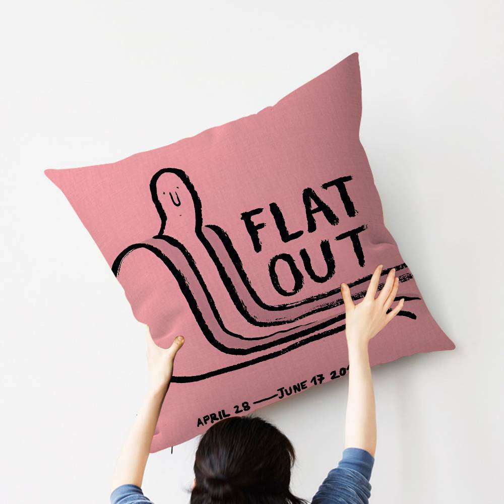 French Illustrator Jean Julie Pillow Gifts Home Office Furnishings Bedroom Sofa Car Cushion Cover Case 45x45cm