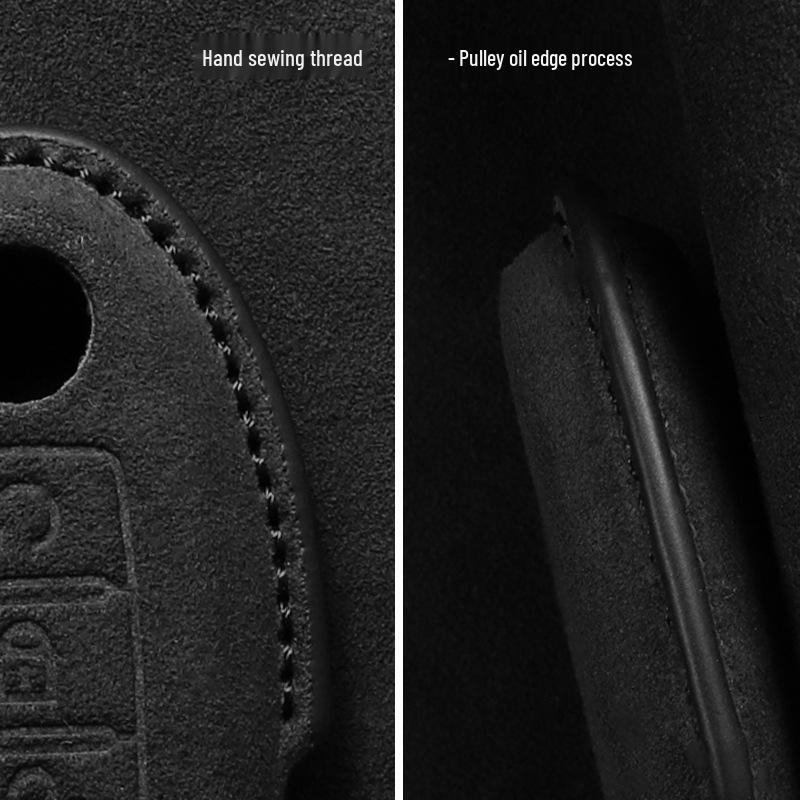 Nissan Key Cover: Full Wrap Suede Shell for Qashqai, Teana, X-Trail, Tiida, Loulan, Tuoda.