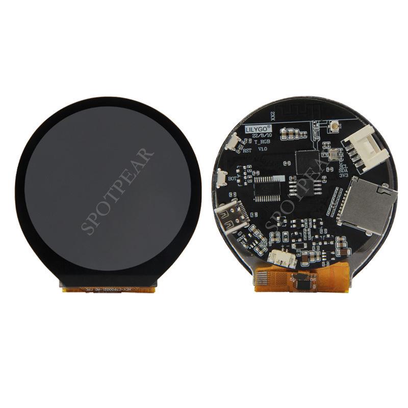 

2,1-дюймова кругла плата розробки ESP32-S3 із сенсорним РК-дисплеєм ST7701S