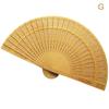 Hochzeit Hand Duftenden Party Geschnitzten Bambus Faltfächer Chinesischen Holzfächer Vintage Hohl Antike Faltfächer