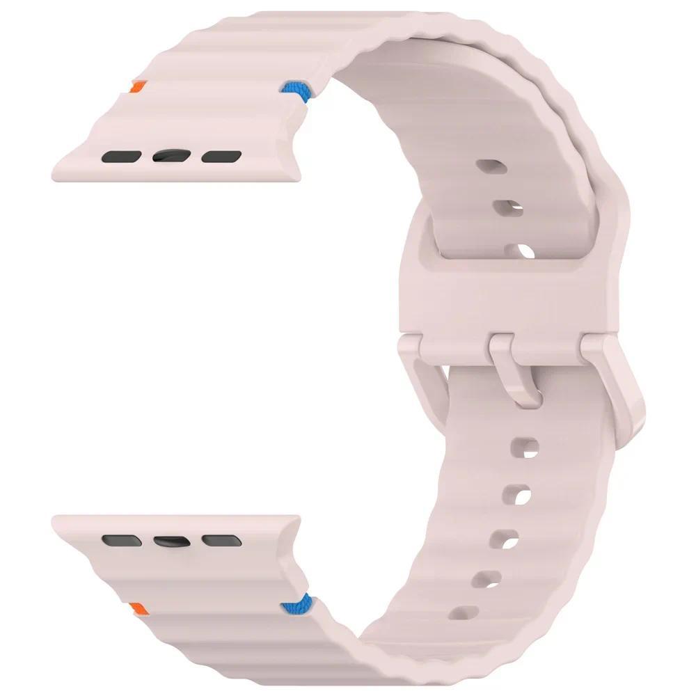 Sport Silicone Strap Compatible for Apple Watch Series 11 46mm 42mm Ultra 3/2/1 49mm 45mm 40mm 41mm 44mm 38mm Series 10 9 8 7 6