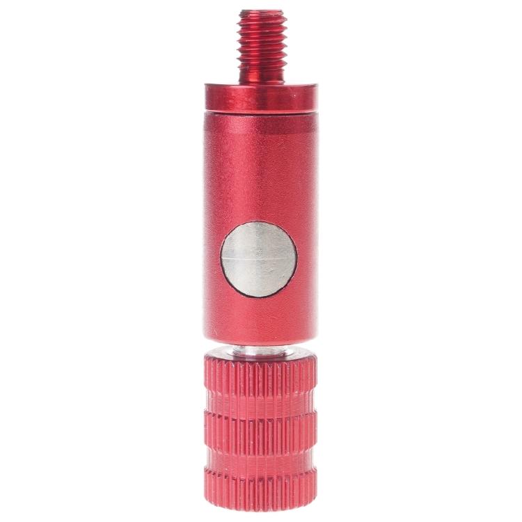 Адаптер-головка для подсачека с быстрым отсоединением, нажимного типа, коннектор для рыболовного подсачека красный