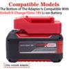 Battery Adapter For Aldi Ferrex 20V Li-ion Tools To Einhell/Ozito 18V Li-ion Battery Adapter Converter Power Tool Accessory