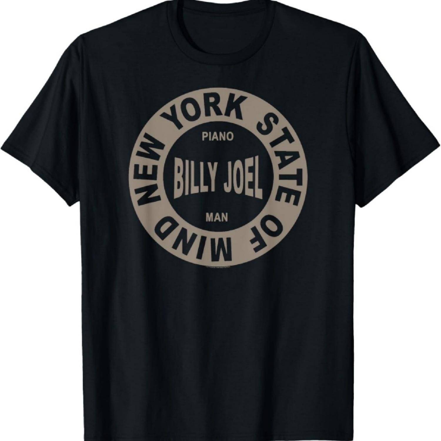 

Billy Joel - New York State of Mind T-Shirt XXXXXL чорний