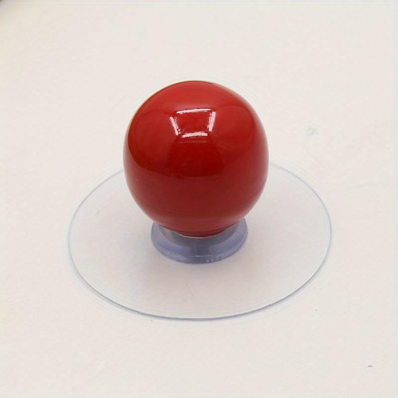1PC Ceramic Handle Simple Colorful Single Hole No Punch Handle - for Wardrobe Drawer Cabinet Handle Bottle Cap Carry Handle