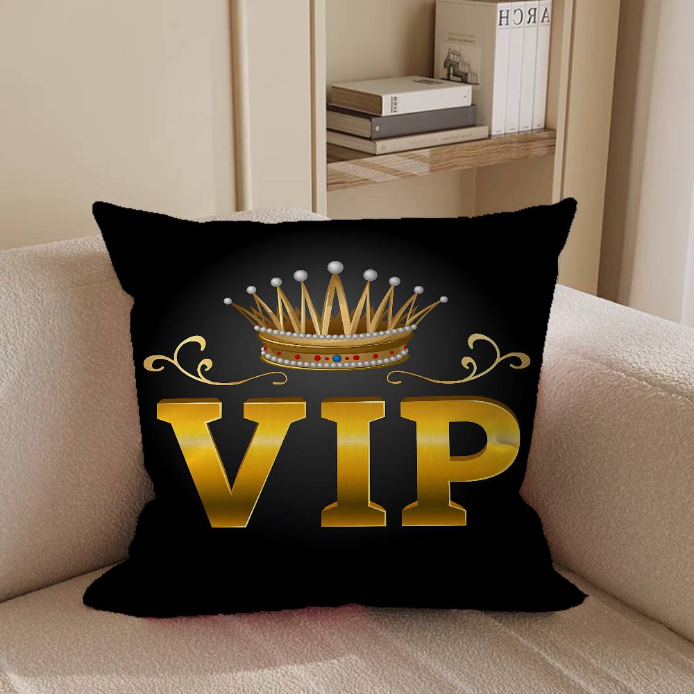 V-VIP Mitglieder Kissenbezug Kissenbezug Polsterung Sofa Zierkissen Heimdekor Kissenbezug
