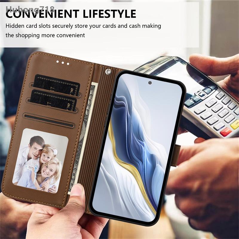 Flip Case for Samsung Galaxy J3 J330 J5 J530 J7 Pro J730 2017 J4 J6 Plus Prime 2018 X Cover 7 5G Leather Wallet Card Slots Protective Phone Cover
