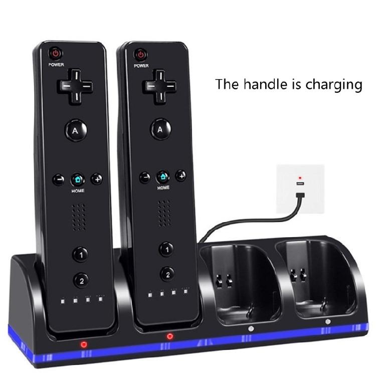 Charger Compatible for Game Console 4 Ports Charging Stand