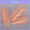 Lutescens Dypsis Artificial Palm Leaf Soft Rubber Leaves With Material Durable